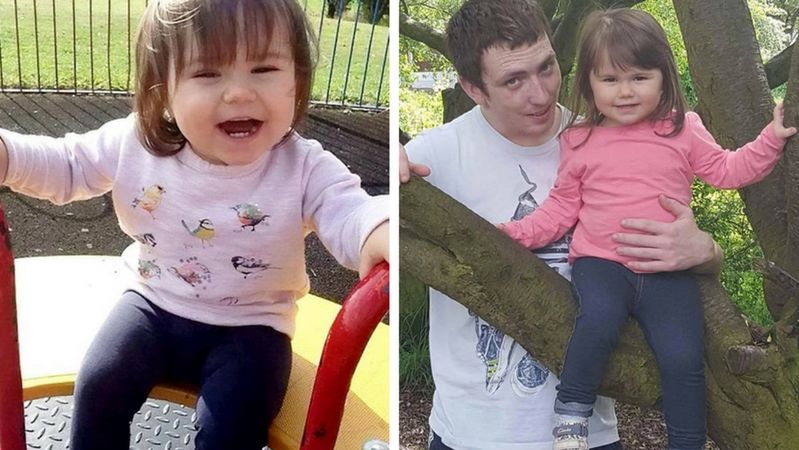 22-letniego Paul Hogan i 2-letnia Macey 