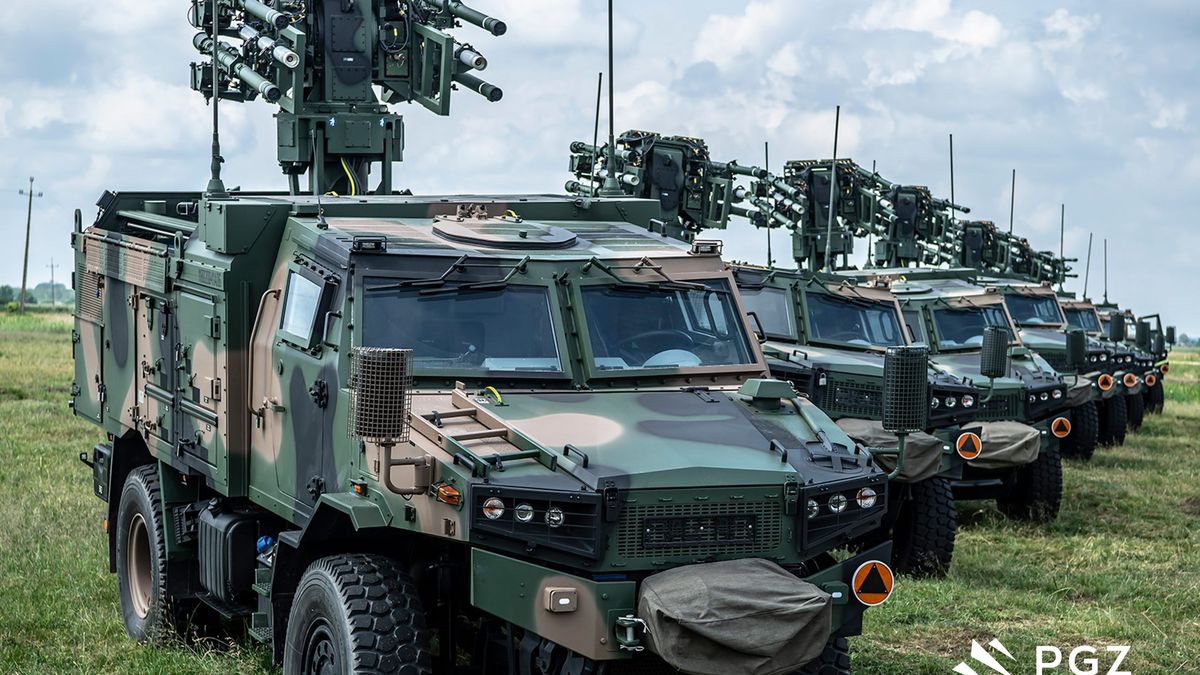 Zestaw rakietowy POPRAD produkowany przez PGZ. Zdjęcie ilustracy