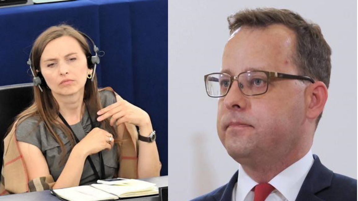 Sylwia Spurek i Marcin Romanowski