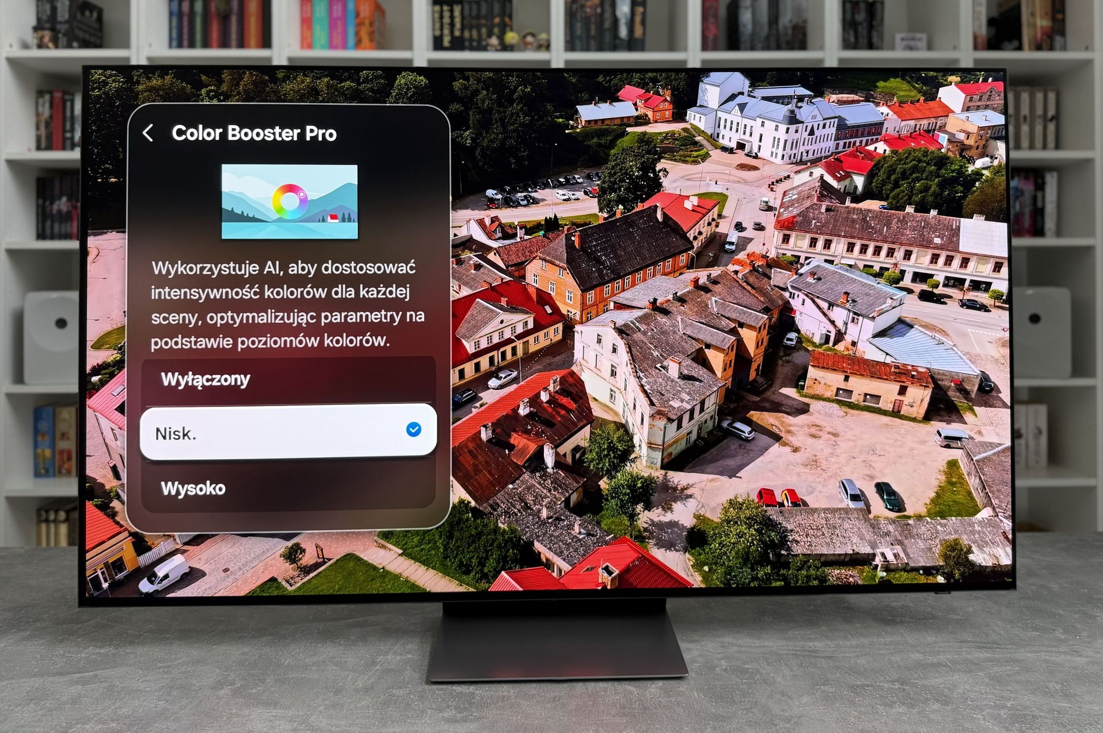 Samsung OLED S90H - Color Booster Pro - niski.