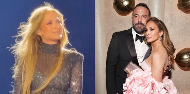 Jennifer Lopez i Ben Affleck już OFICJALNIE po rozwodzie. Piosenkarka nie mogła ukryć wzruszenia podczas występu