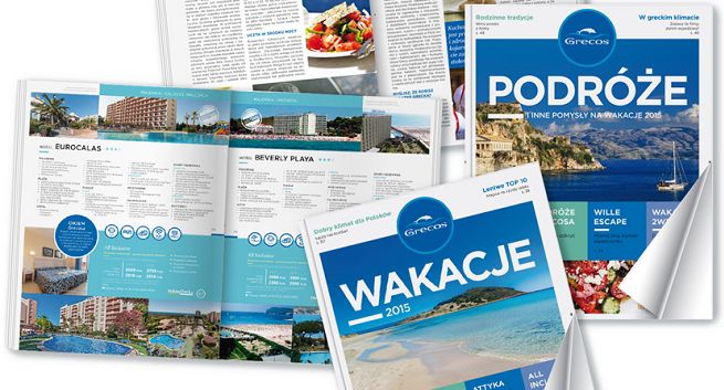 Agora Custom Publishing wydała wakacyjne katalogi Grecos Holiday 2015