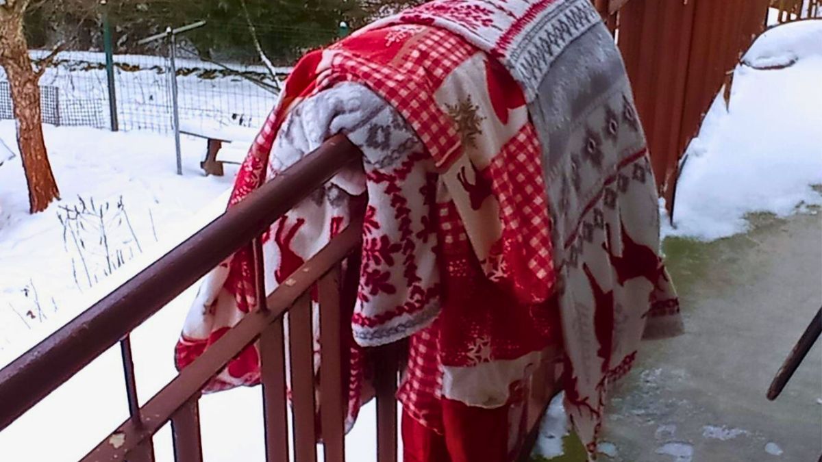 Pościel wywieszona na mrozie ma wiele korzyści