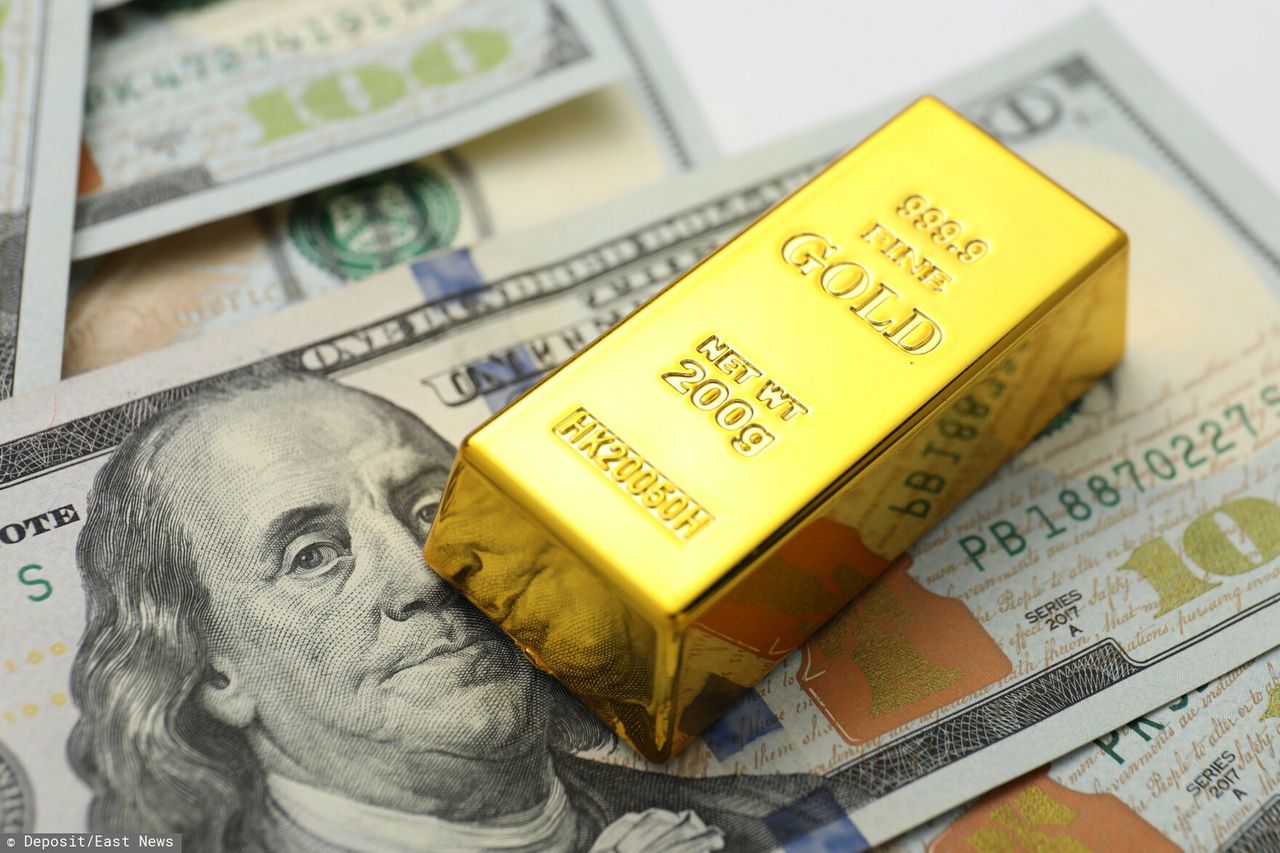 Skąd ten rajd złota? "Niepokój inwestorów"