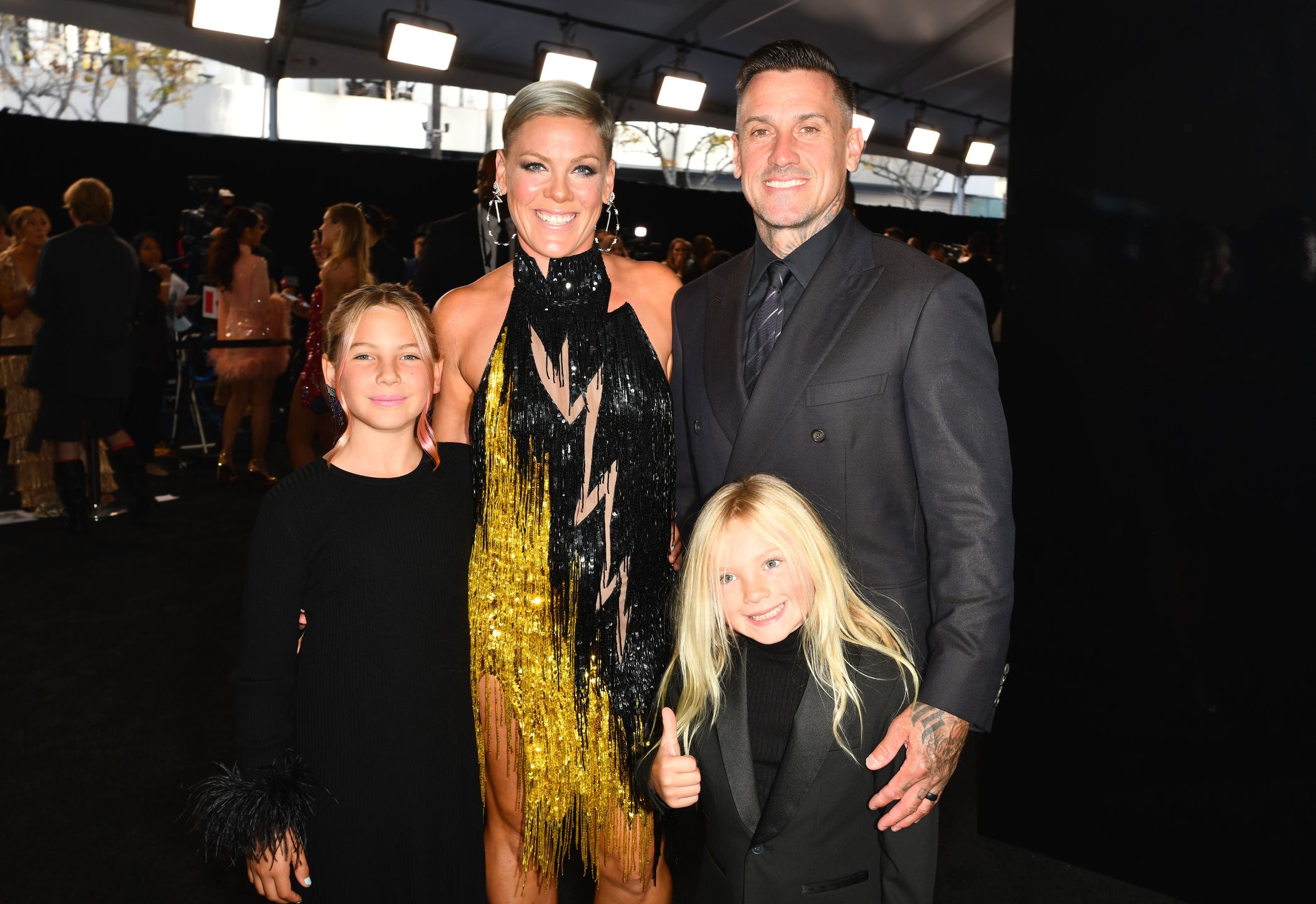 Pink i Carey Hart z dziećmi