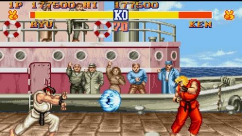 Street Fighter II w wersji LEGO 1