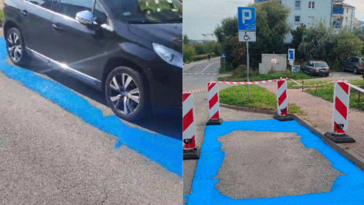 Tak malowali kopertę w Gdańsku
