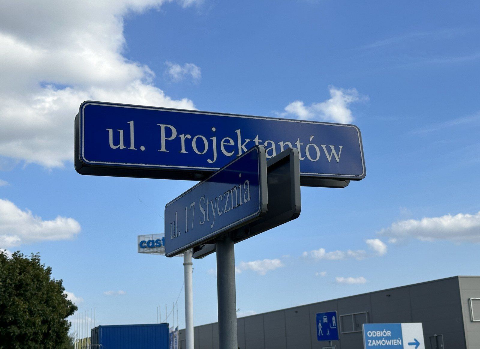 Ulice Projektantów i Energetyków w Lesznie