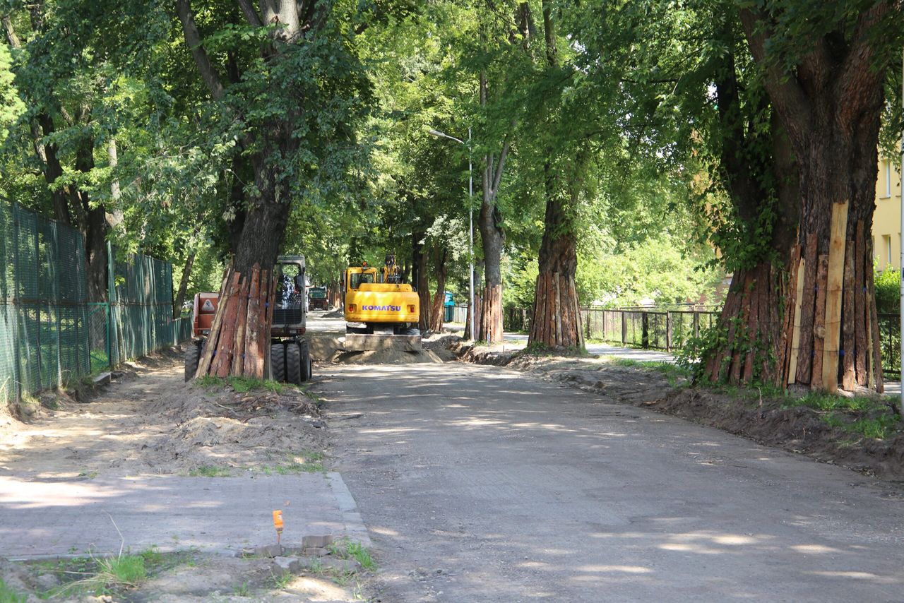 Remonty dróg na osiedlu Hutniczym