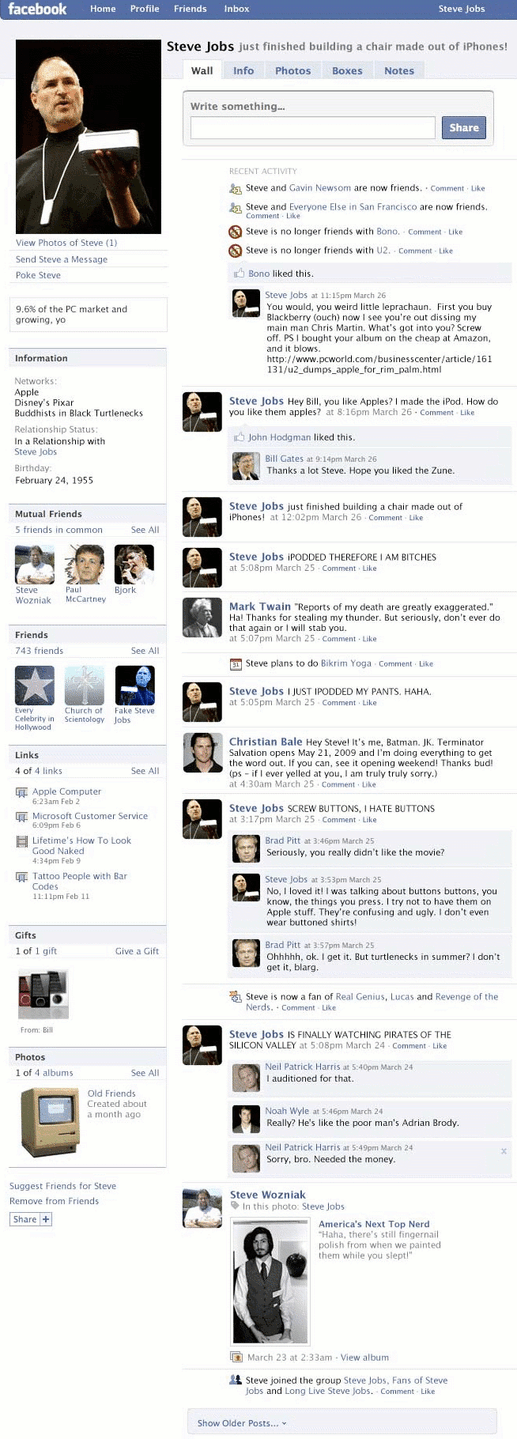 Najśmieszniejsze fałszywe profile na Facebooku 3