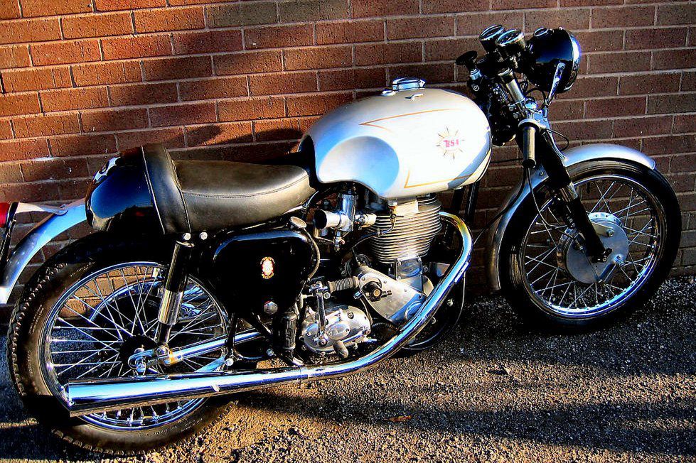 BSA Gold Star cafe racer