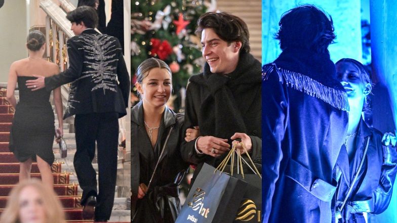 Julia Wieniawa i Nikodem Rozbicki na jubileuszowej gali Polsatu