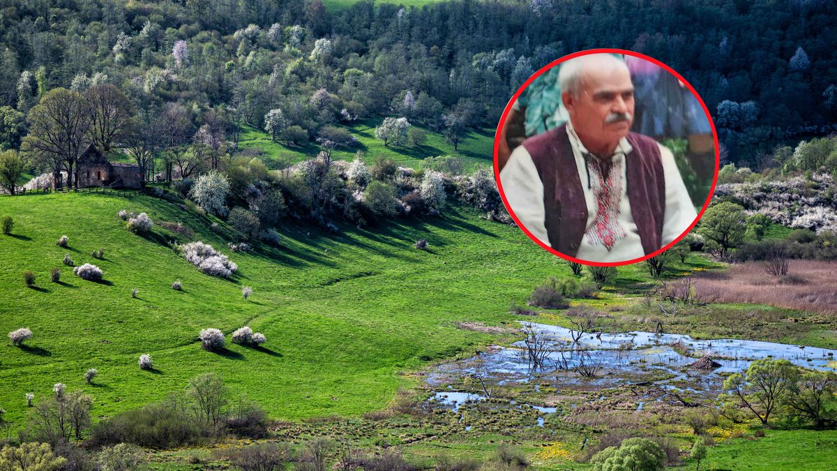 Stanisław Majsterek w Bieszczadach