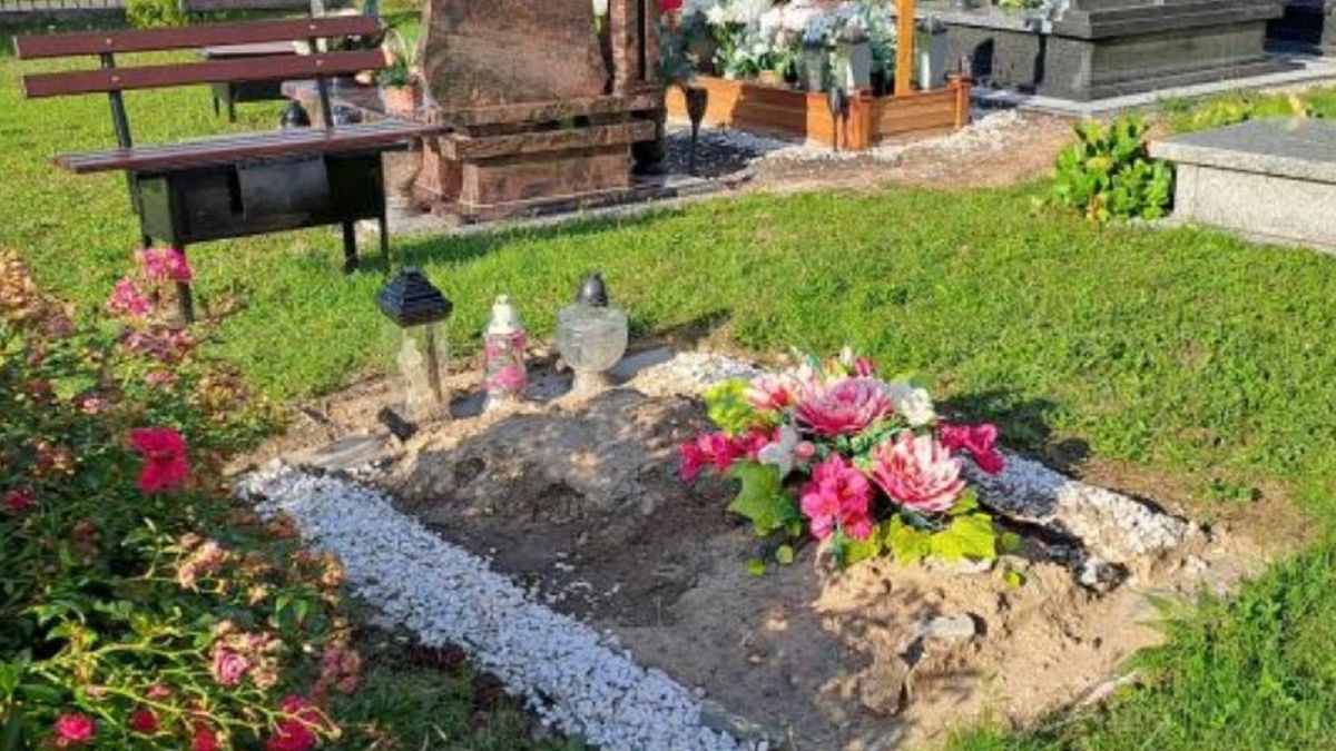 Złodziej grasuje po cmentarzach. Policja szuka sprawcy. 