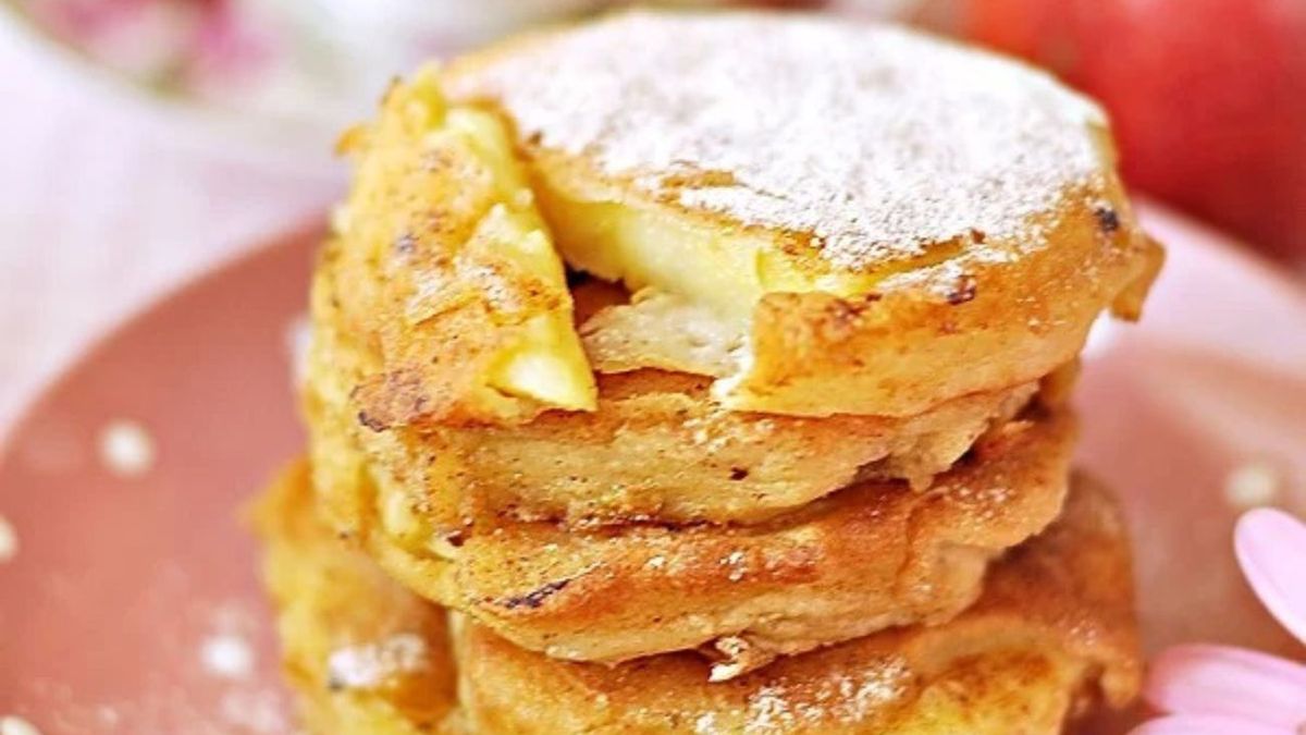 Placuszki z jabłkami