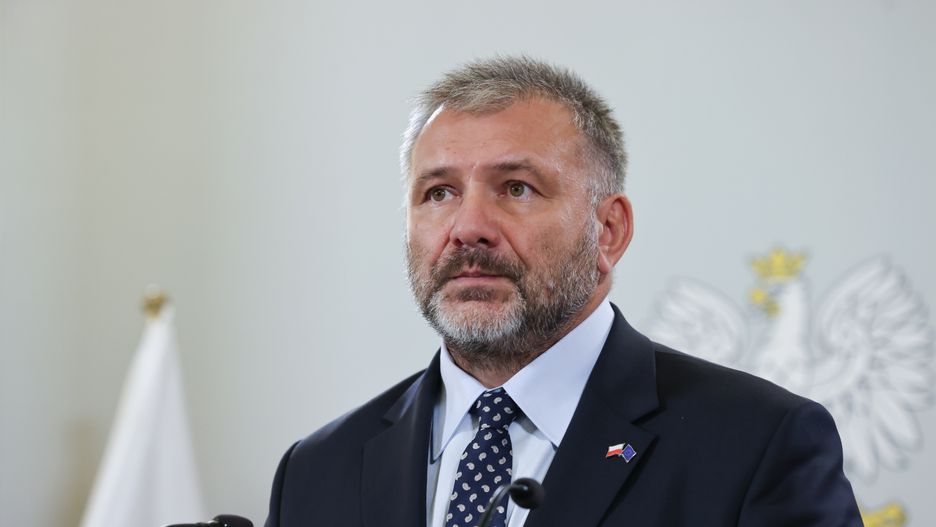 Warszawa, 31.07.2025. Minister sprawiedliwości Waldemar Żurek na konferencji prasowej w Ministerstwie Sprawiedliwości w Warszawie, 31 bm. (ad) PAP/Albert Zawada