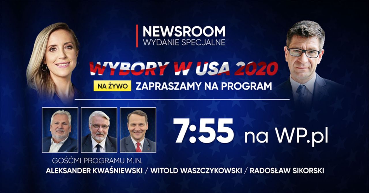 Wybory w USA. Newsroom WP - wydanie specjalne