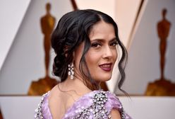 Salma Hayek bez makijażu. Gwiazda i tak zachwyca urodą