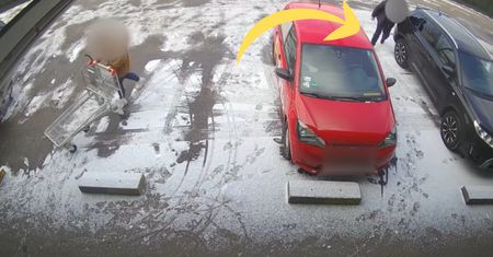 Zostawiła otwarte auto na moment. Złodziej wykorzystał okazję w kilka sekund