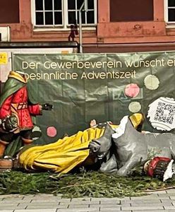 Skandal w Niemczech. Ścięli głowy figurom z szopki bożonarodzeniowej