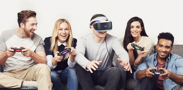 PlayStation VR - zabawa z przyjaciółmi