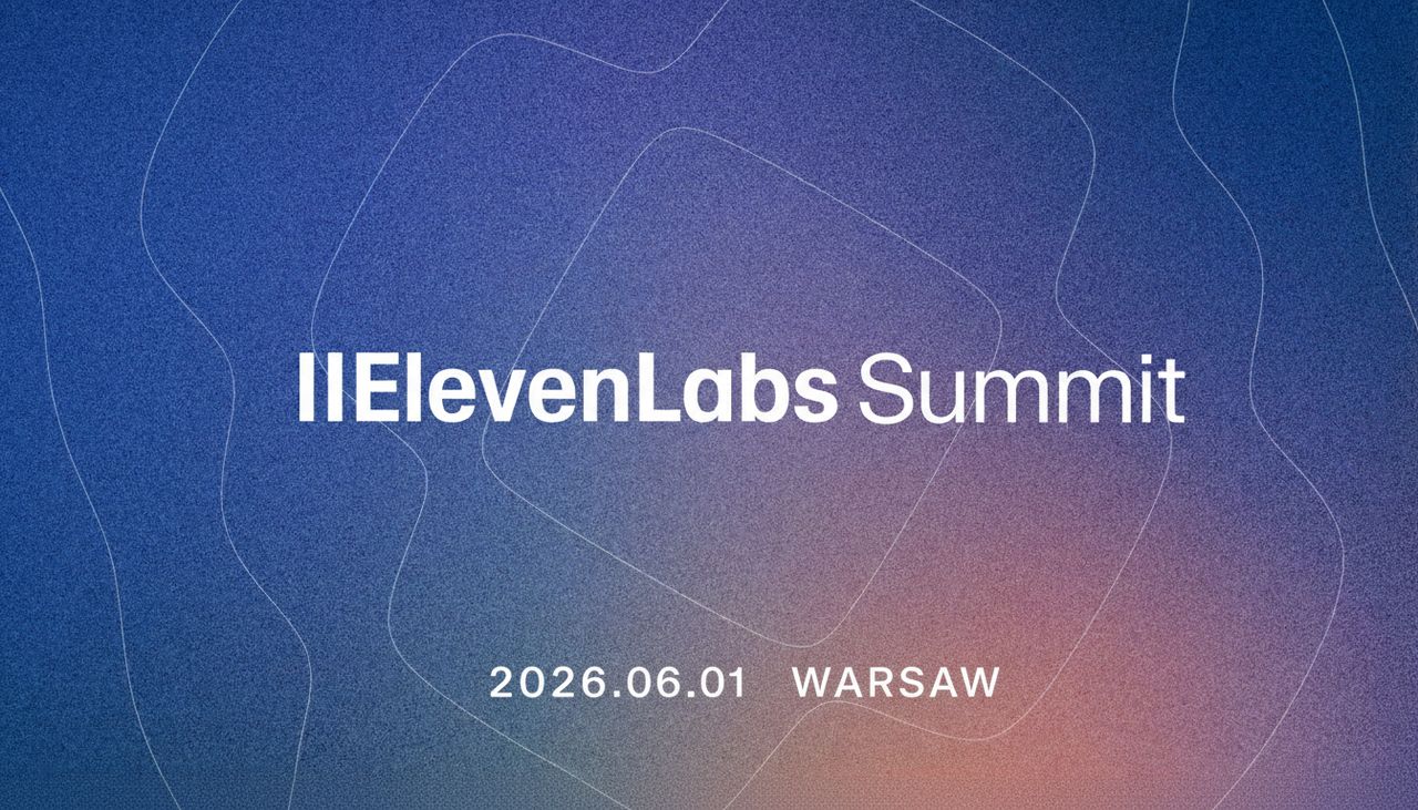ElevenLabs Summit po raz pierwszy w Polsce. Money.pl patronem wydarzenia