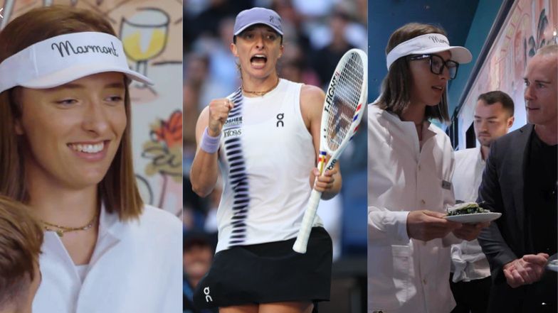 Iga Świątek SERWOWAŁA W RESTAURACJI. Tenisistka pod przykrywką s