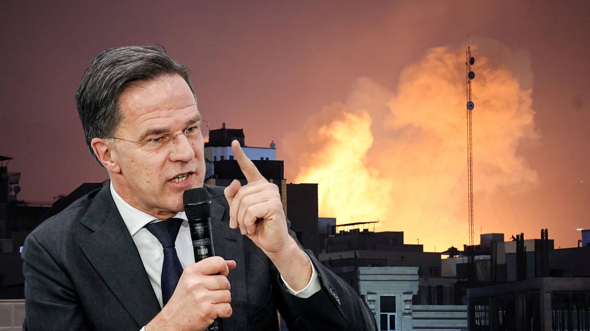 Mark Rutte o udziale NATO w wojnie