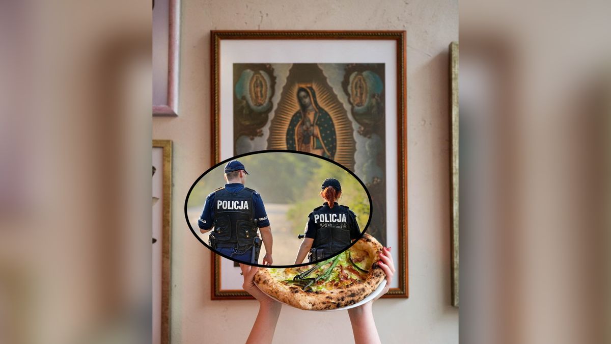 Wrocław. Policja weszła do pizzerii i zarekwirowała obraz z wizerunkiem Maryi. "Obraża uczucia religijne" 