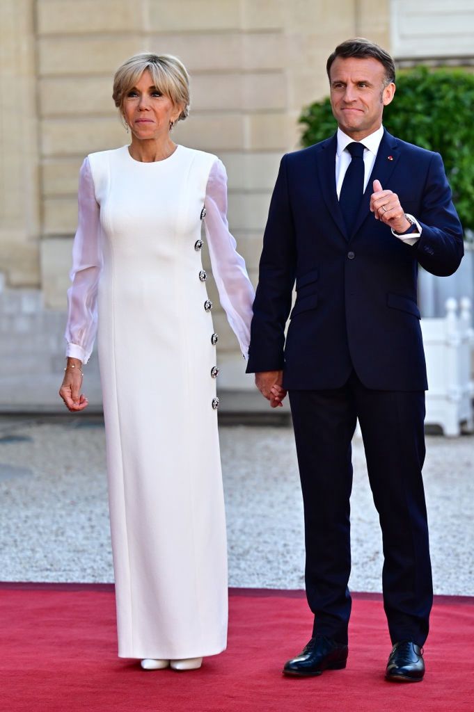 Emmanuel Macron i Brigitte Macron