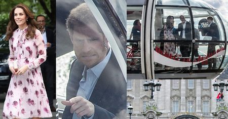 Książe Harry zwiedzając Londyńskie Oko: "O, stąd widać dom babci!"