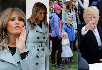 Wielkanoc u Trumpów: Sztuczna Melania, żółty Trump i "szczęśliwa" Vanessa (ZDJĘCIA)