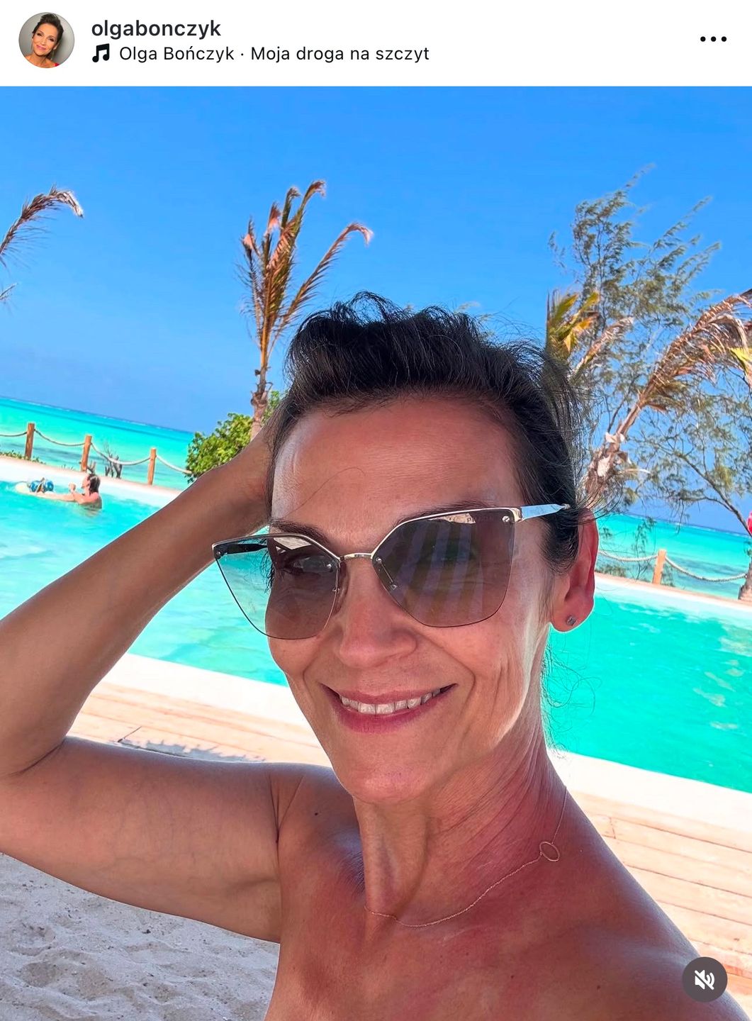 Olga Bończyk nadaje z Zanzibaru