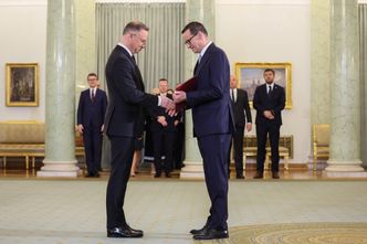 Morawiecki zaprzysiężony. "Życzę powodzenia"
