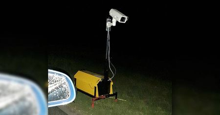 Tajemnicze kamery na trasie Lubartów – Lublin. Czy to mobilne fotoradary?