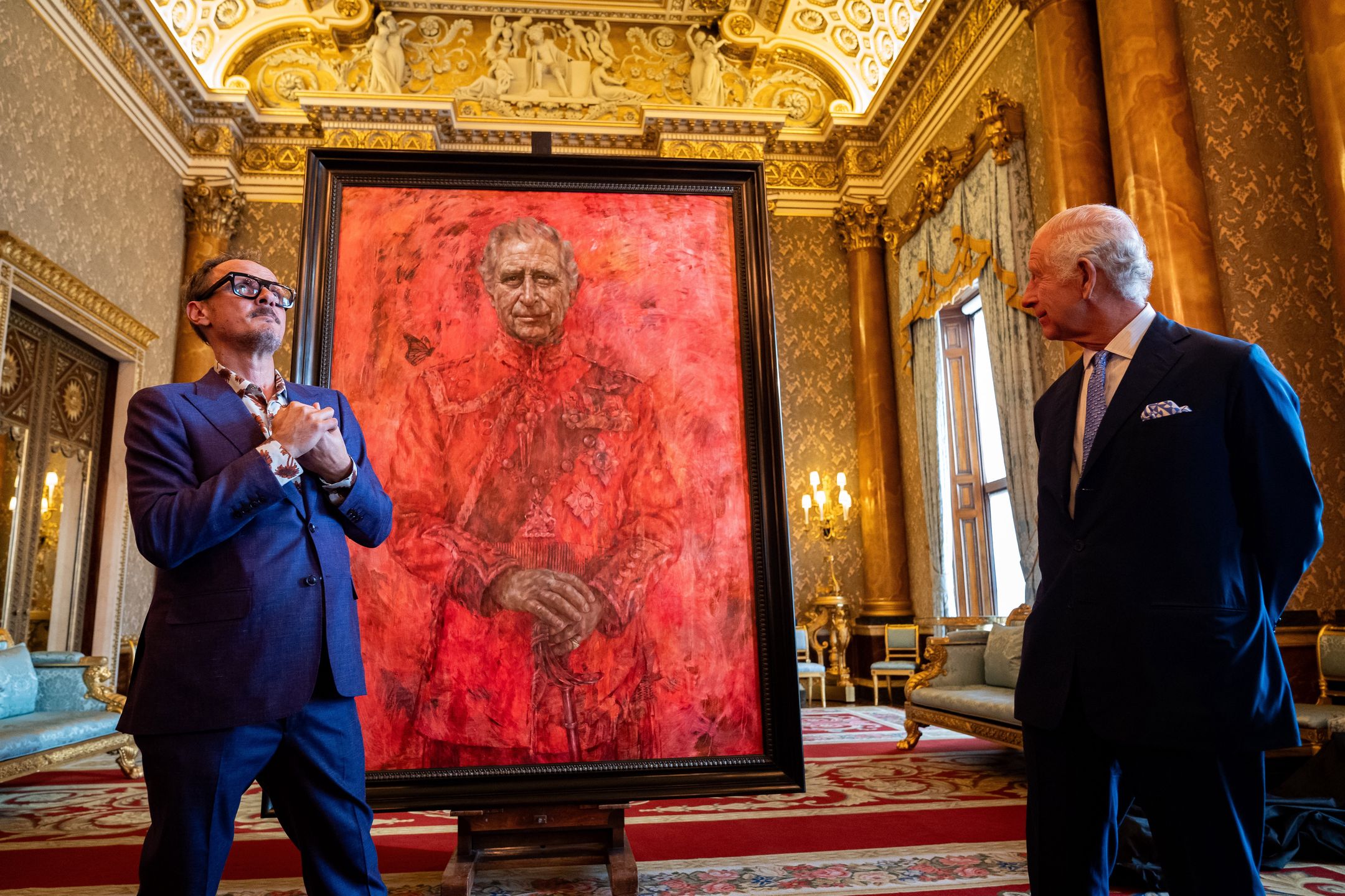Król Karol III odsłonił swój nowy portret 