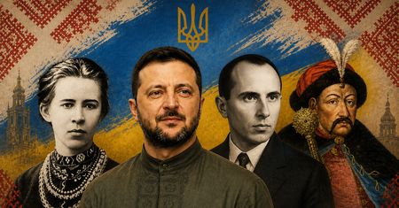 Ukraińcy wskazali najwybitniejszych rodaków. Na liście Zełenski i Bandera
