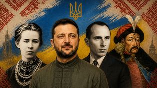 Ukraińcy wskazali najwybitniejszych rodaków. Na liście Zełenski i Bandera
