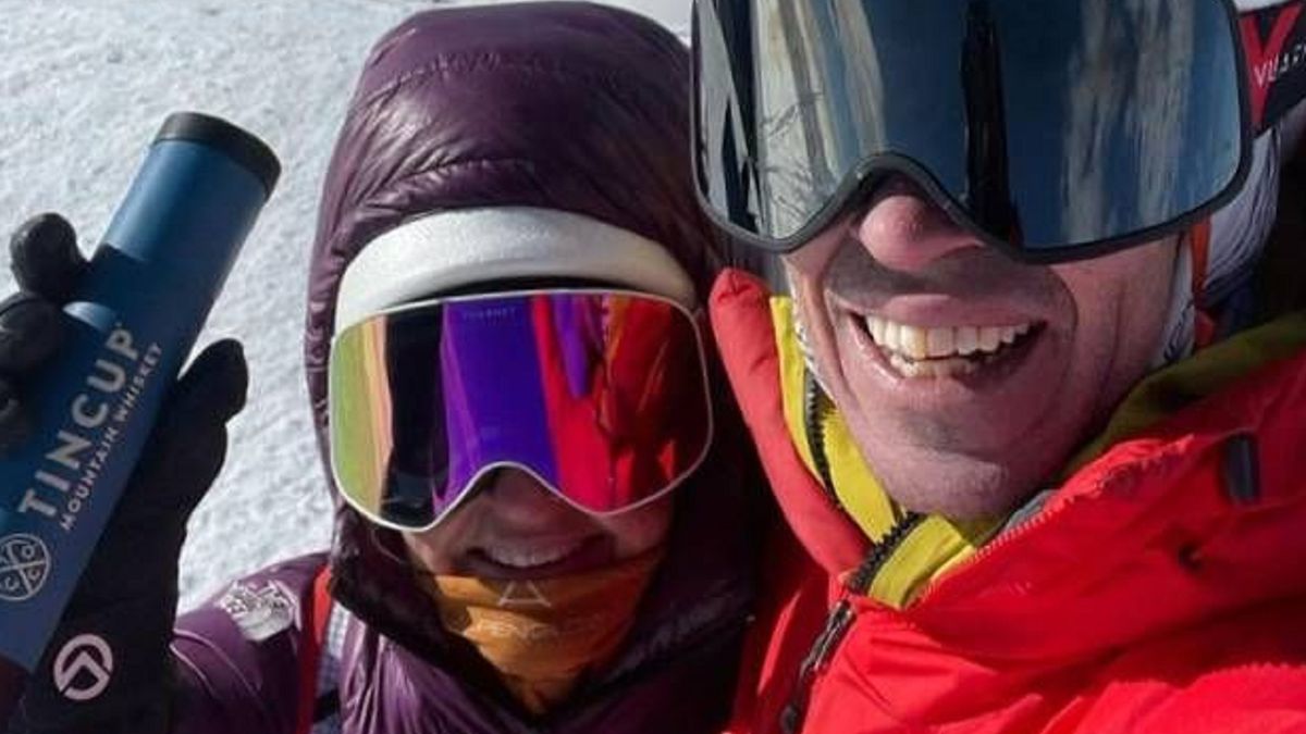 Para wzięła ślub podczas wyprawy w góry.