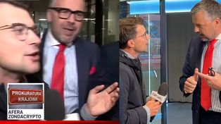Sceny w studiu Republiki. Michał Rachoń wdał się w dyskusję z reporterem z TVP