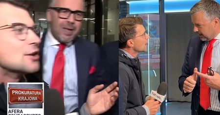 Sceny w studiu Republiki. Michał Rachoń wdał się w dyskusję z reporterem z TVP