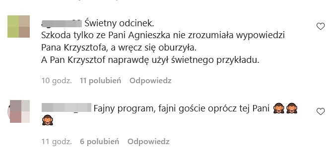 Komentarze na profilu Kuby Wojewódzkiego 