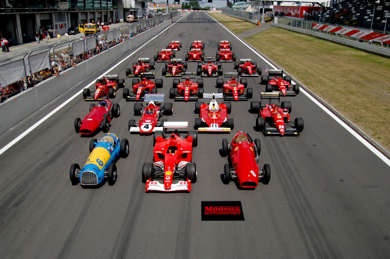 Bolidy Ferrari (fot. upload.wikimedia.org) Bolidy Ferrari  (fot. upload.wikimedia.org)