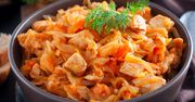 Kuzynka na obiad robi kapustę po japońsku. Bigos może się schować