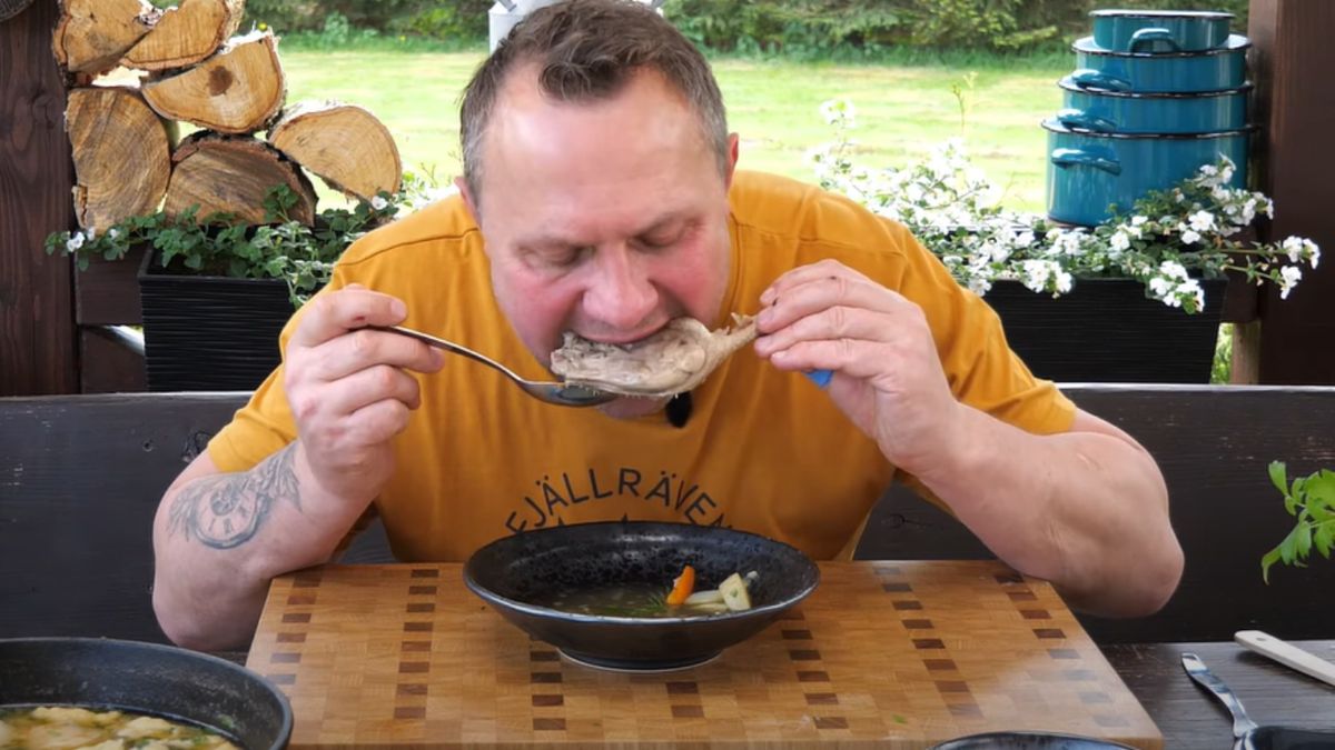 Zupa modyrda z przepisu Tomasza Strzelczyka