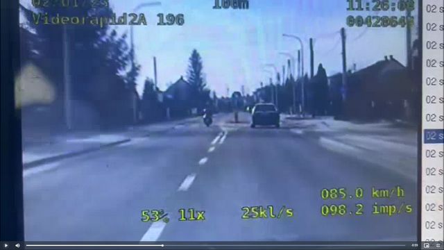Zatrzymany przez grupę  „Speed” [Mamy wideo]