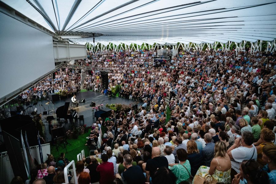 Koncert „Krzesimir Dębski i Przyjaciele” kończący 7. Festiwal im. Bogusława Kaczyńskiego w Białej Podlaskiej © Miasto Biała Podlaska