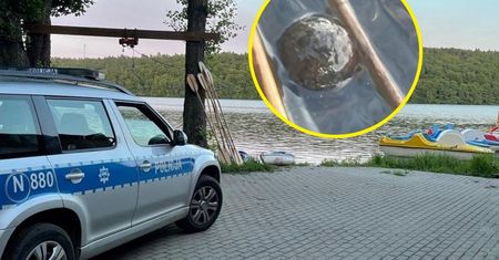 Dryfował po jeziorze. Od razu wezwano policję