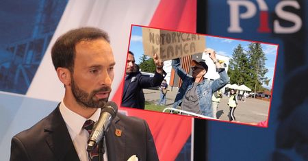 Burmistrz Rypina chciał być "arbitrem dobrego smaku". Zarzuca protestującemu "złamanie prawa"
