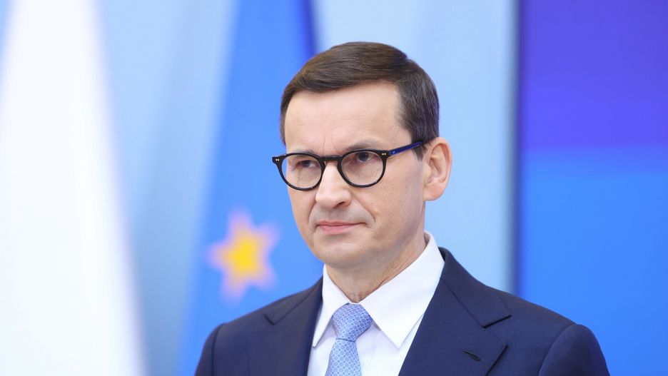 Konferencja premiera Mateusza Morawieckiego24.03.2022 Warszawa Konferencja prasowa premiera Mateusza Morawieckiego fot. Andrzej Iwanczuk/REPORTER
n/z: Mateusz MorawieckiAndrzej Iwanczuk/REPORTER